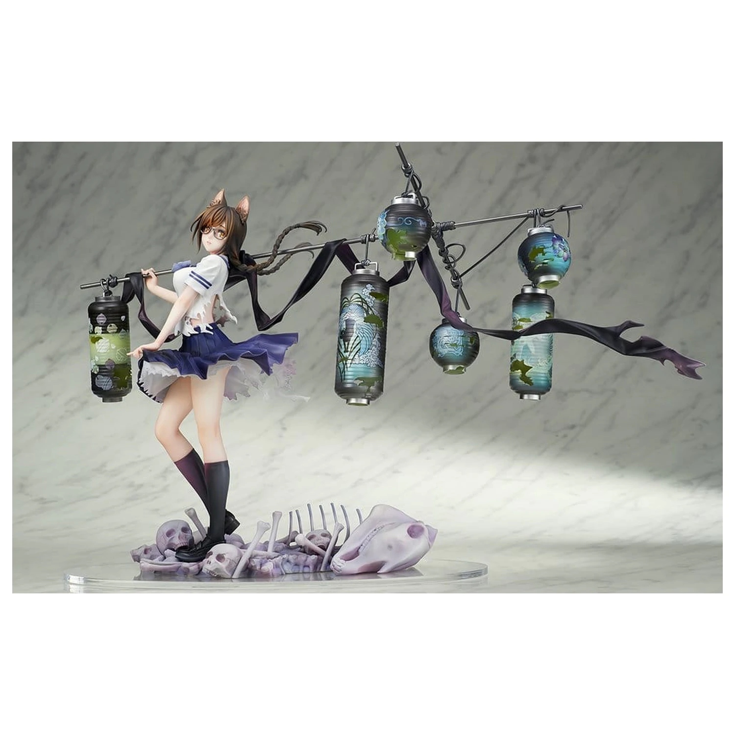 Komiks Bakemonogatari figurka PVC 1/7 Tsubasa Hanekawa 26 cm zdjęcie produktu