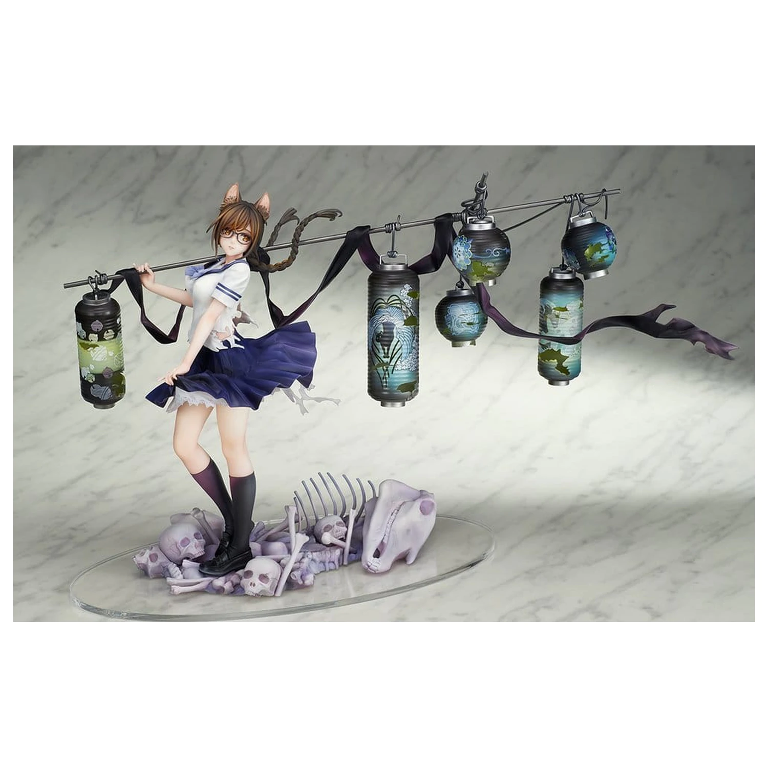 Komiks Bakemonogatari figurka PVC 1/7 Tsubasa Hanekawa 26 cm zdjęcie produktu