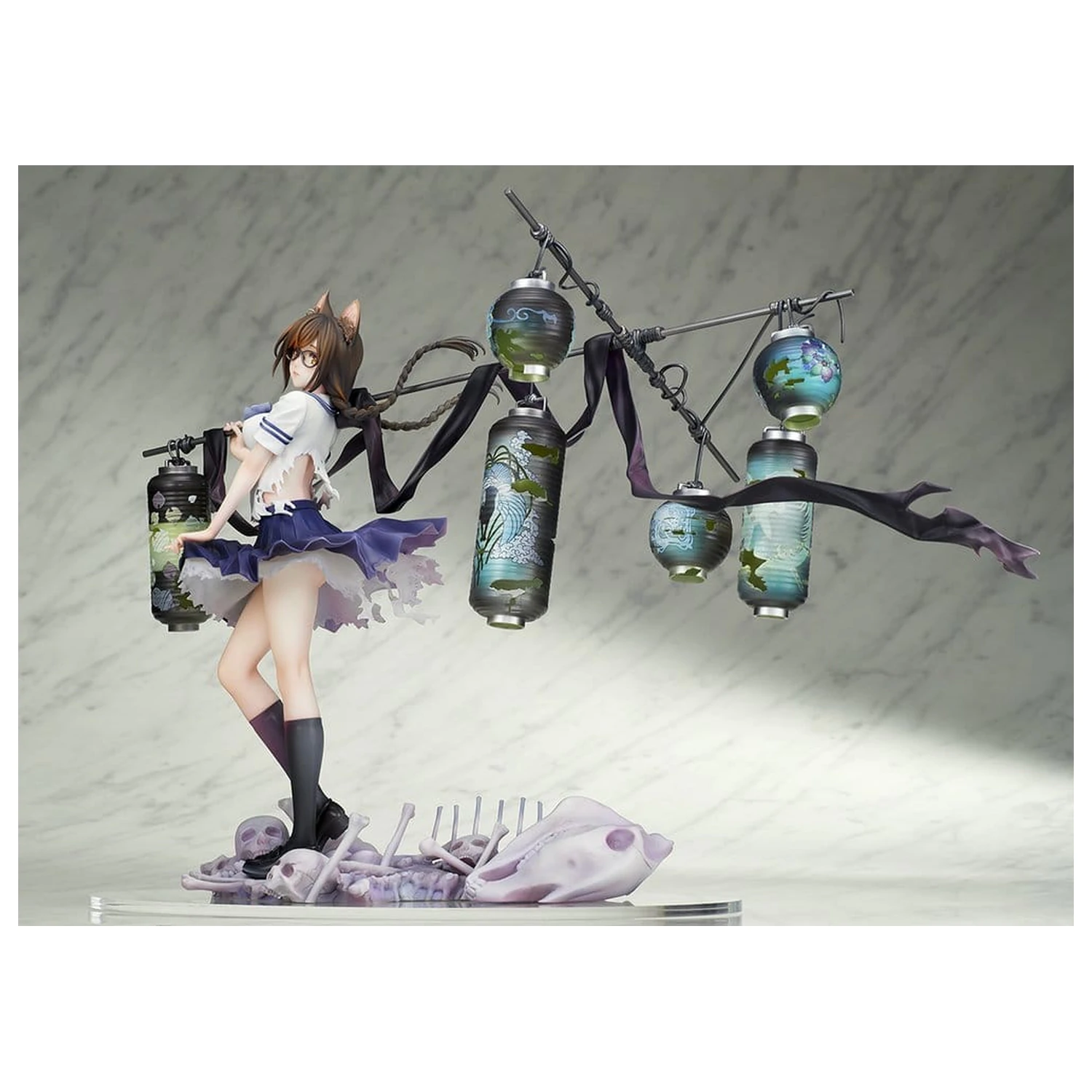 Komiks Bakemonogatari figurka PVC 1/7 Tsubasa Hanekawa 26 cm zdjęcie produktu
