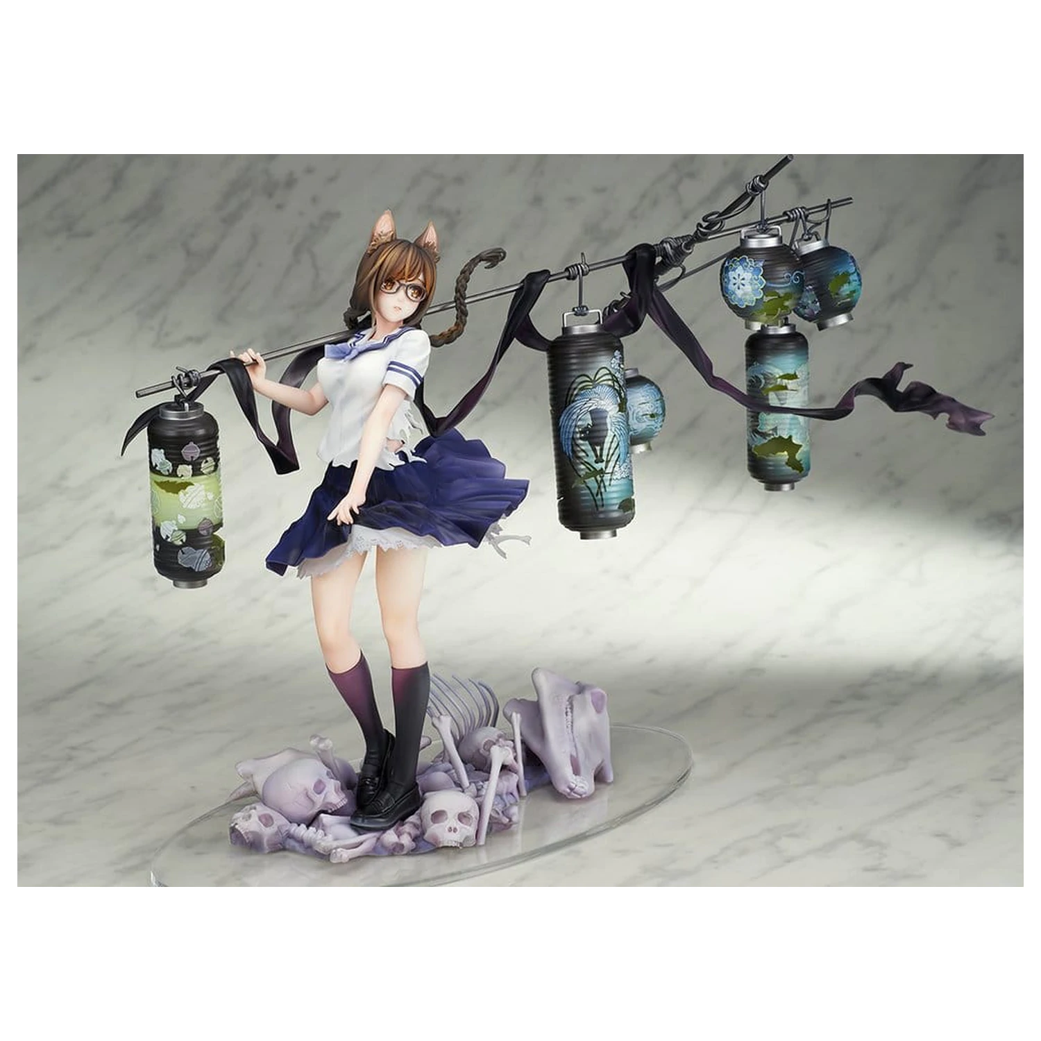 Komiks Bakemonogatari figurka PVC 1/7 Tsubasa Hanekawa 26 cm zdjęcie produktu