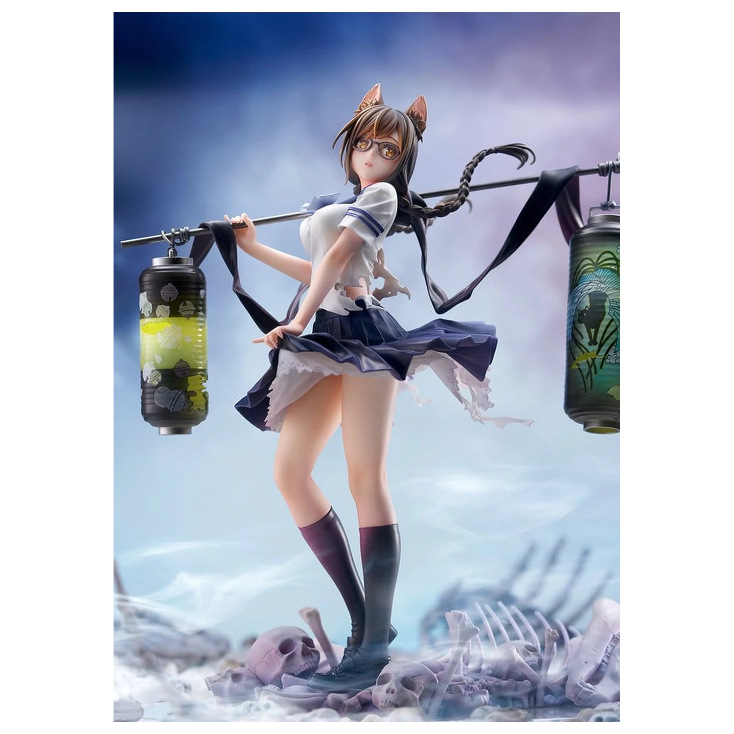 Komiks Bakemonogatari figurka PVC 1/7 Tsubasa Hanekawa 26 cm zdjęcie produktu