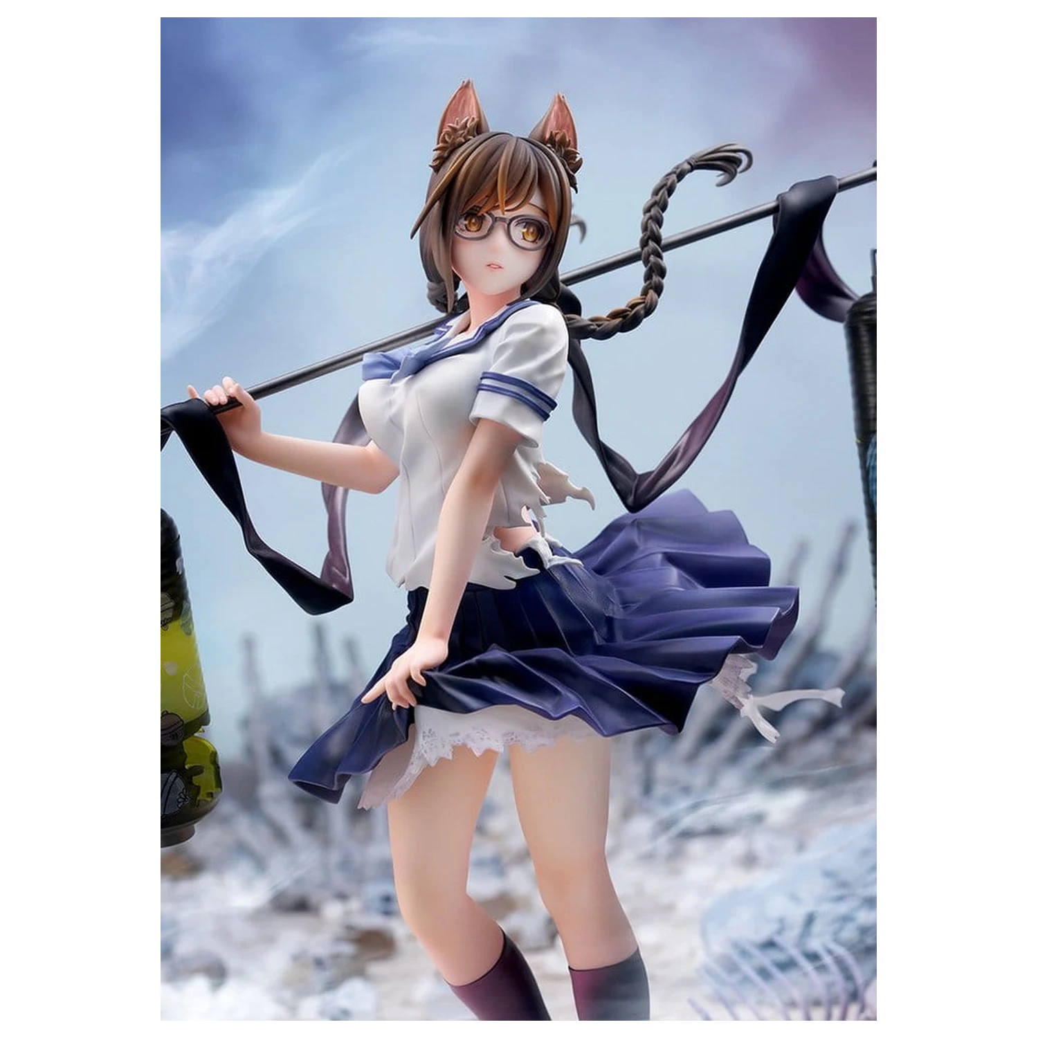 Komiks Bakemonogatari figurka PVC 1/7 Tsubasa Hanekawa 26 cm zdjęcie produktu