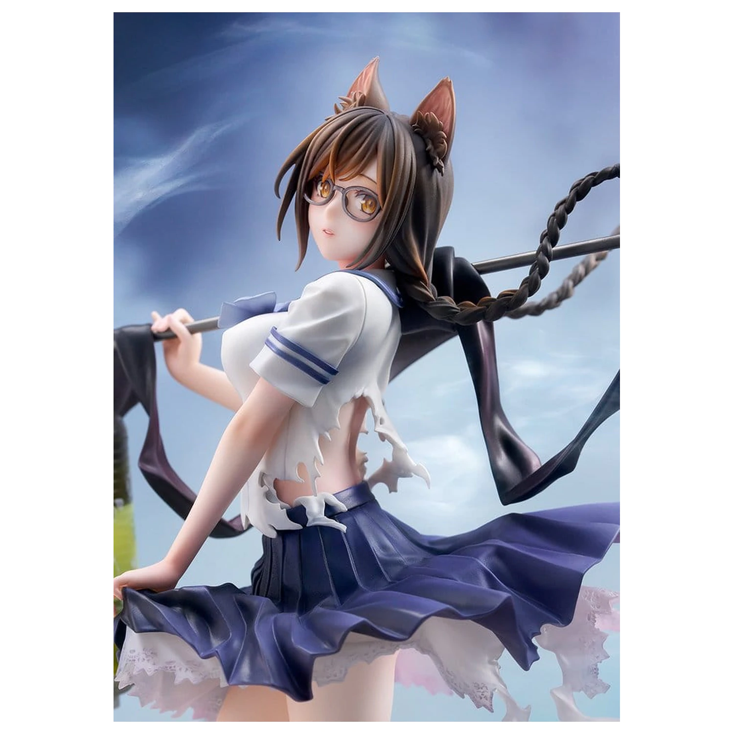 Komiks Bakemonogatari figurka PVC 1/7 Tsubasa Hanekawa 26 cm zdjęcie produktu