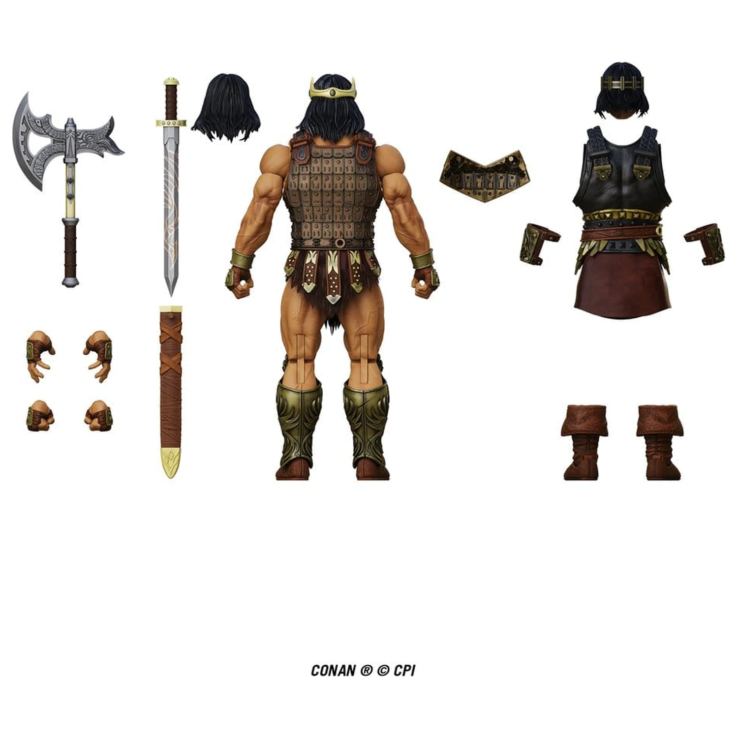 Conan Epic H.A.C.K.S. Figurka Akcji 1/12 King Conan: Ruler of Aquilonia zdjęcie produktu
