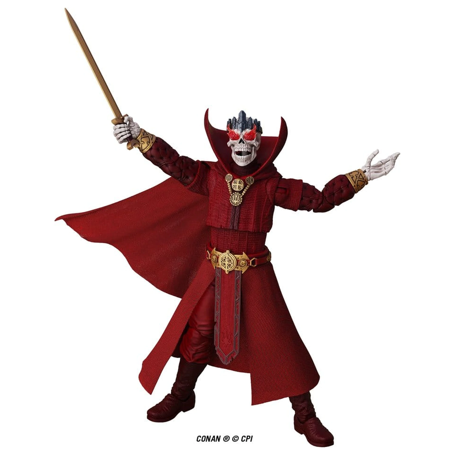 Conan Epic H.A.C.K.S. figurka akcji 1/12 Thulsa Doom: Undead Sorcerer zdjęcie produktu