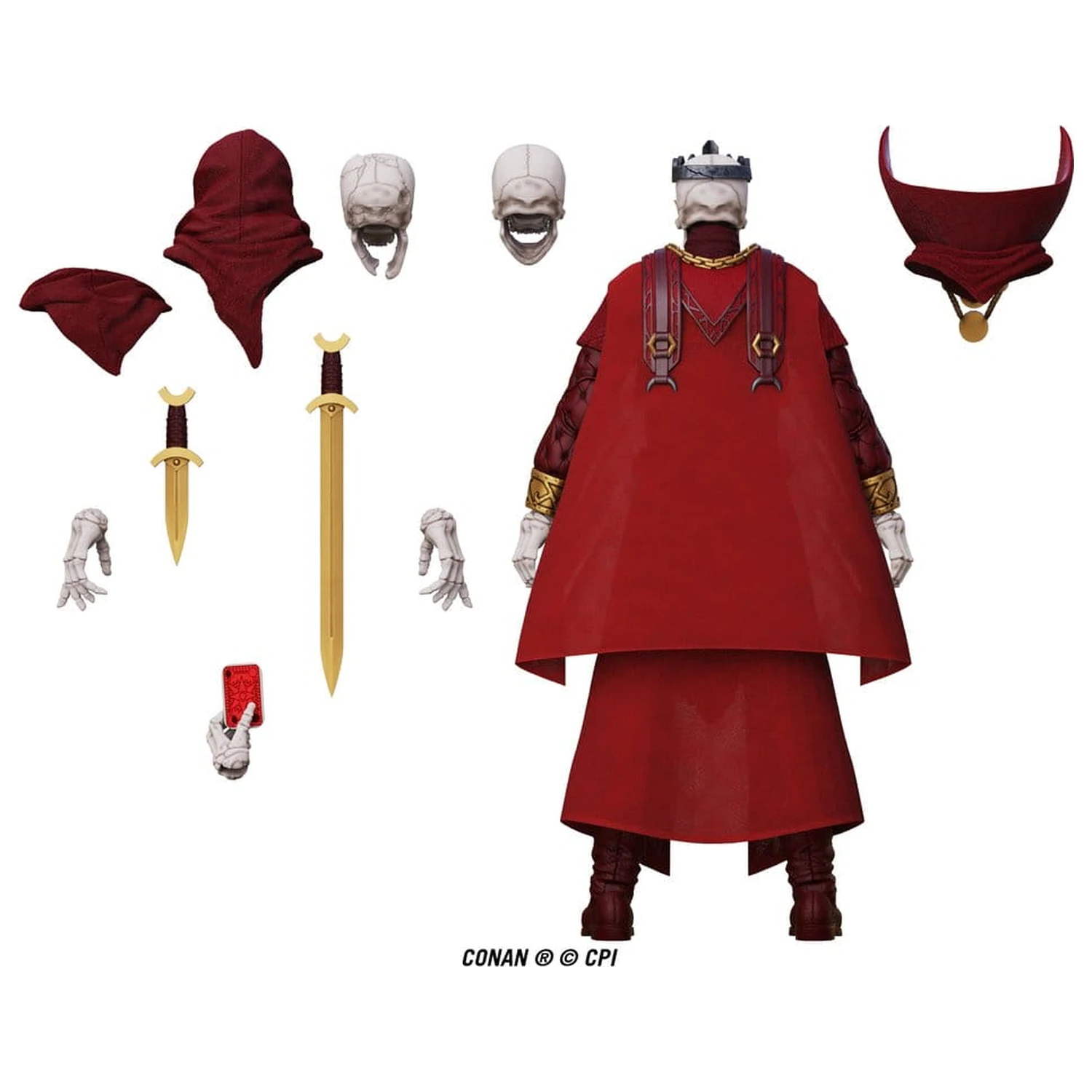 Conan Epic H.A.C.K.S. figurka akcji 1/12 Thulsa Doom: Undead Sorcerer zdjęcie produktu