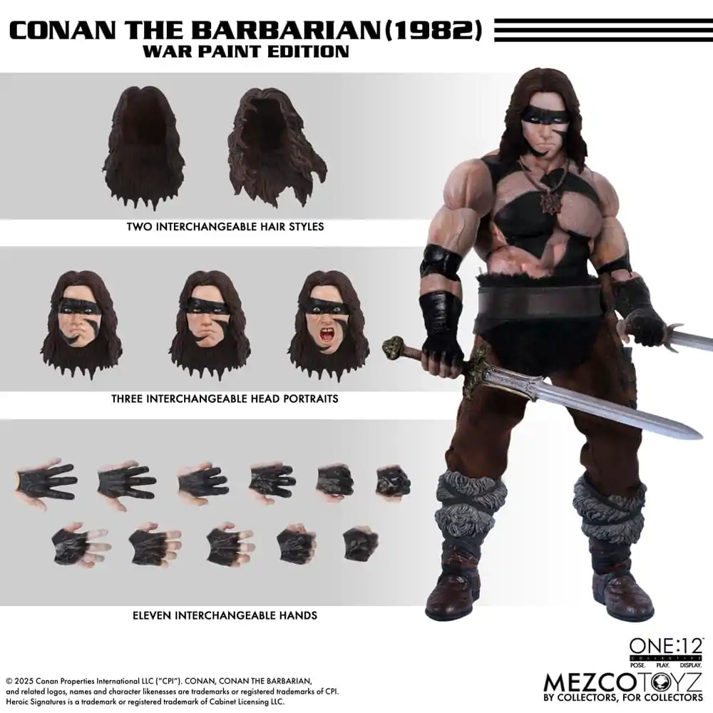 Conan Barbarzyńca Figurka Akcji 1/12 Conan (1982) 16 cm zdjęcie produktu
