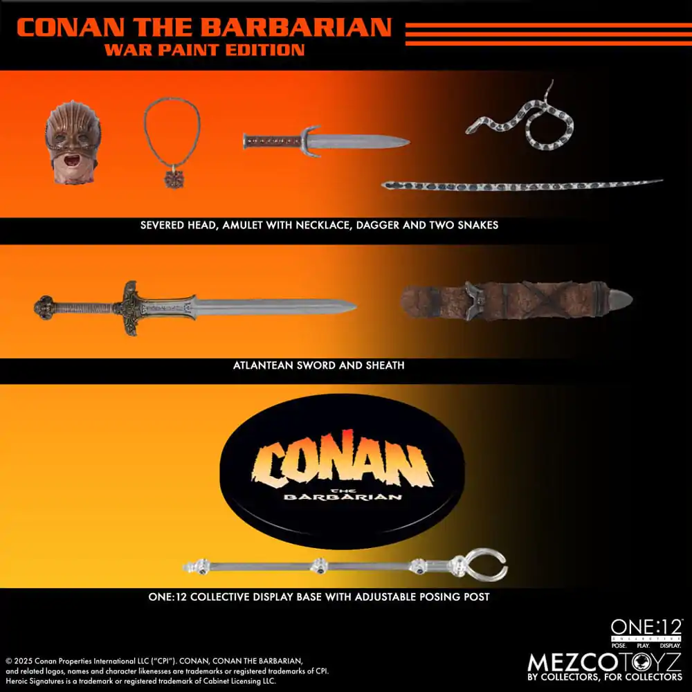 Conan Barbarzyńca Figurka Akcji 1/12 Conan (1982) 16 cm zdjęcie produktu