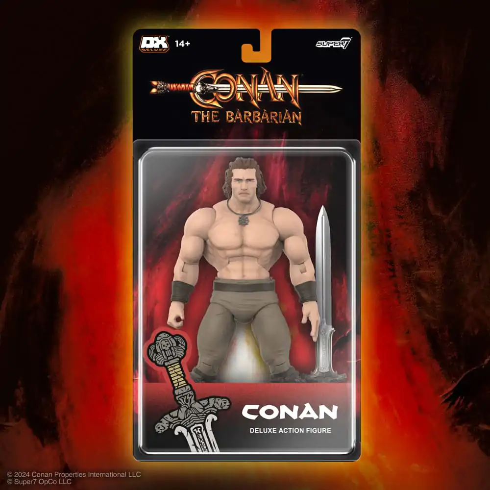 Conan Barbarzyńca 1982 Deluxe Figurka Akcji Conan Iconic Pose 18 cm zdjęcie produktu