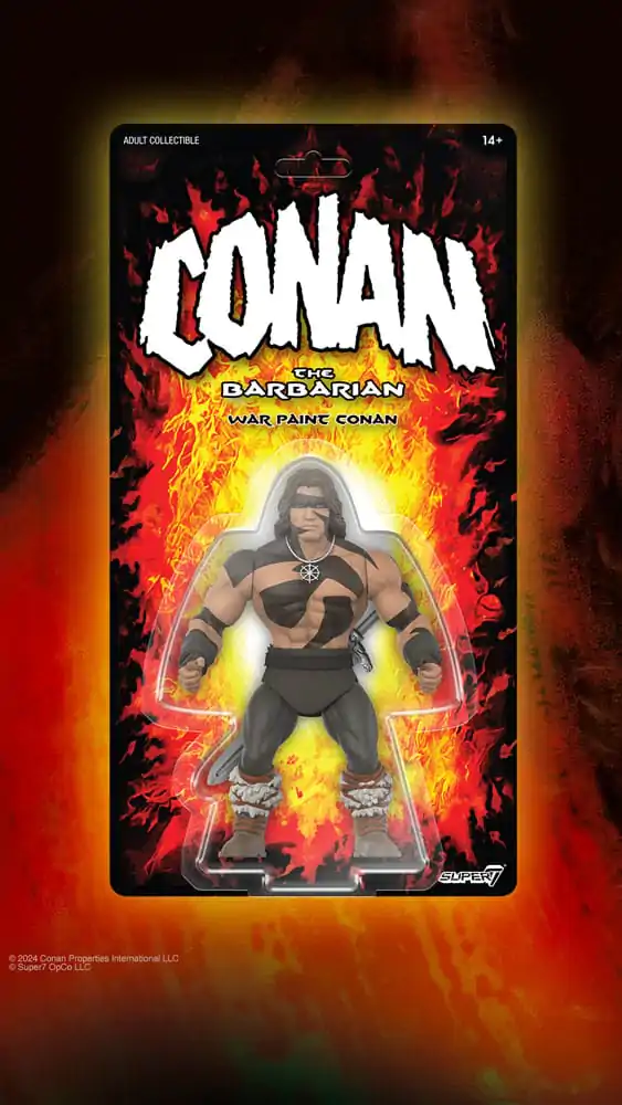 Conan Barbarzyńca 1982 Vintage Collection Figurka Akcji Seria 1 Conan Warpaint Ver. 14 cm zdjęcie produktu