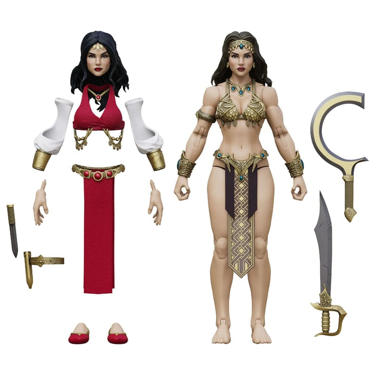 Conan the Barbarian Epic H.A.C.K.S. figurka akcji 1/12 Bêlit: Queen of the Black Coast zdjęcie produktu