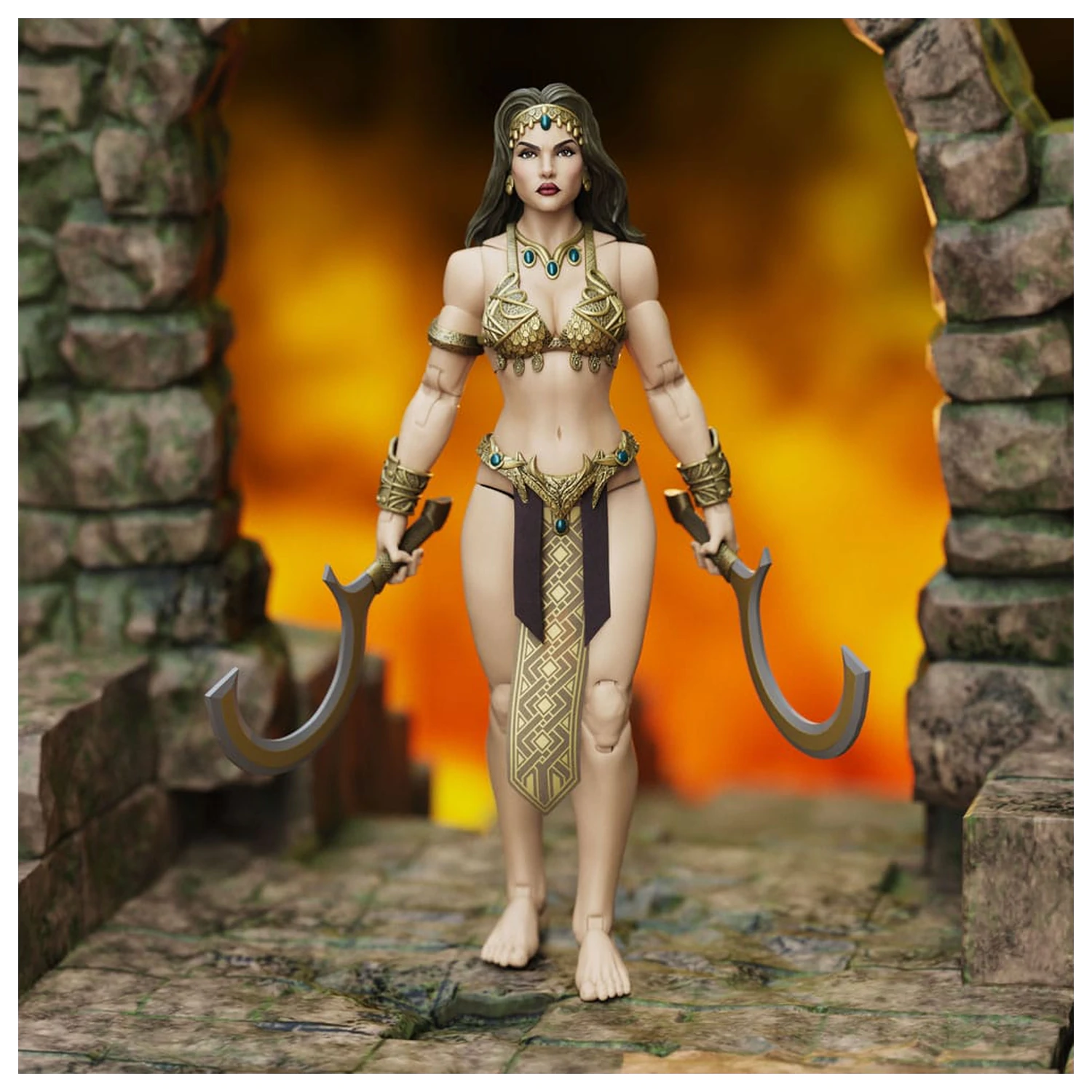 Conan the Barbarian Epic H.A.C.K.S. figurka akcji 1/12 Bêlit: Queen of the Black Coast zdjęcie produktu