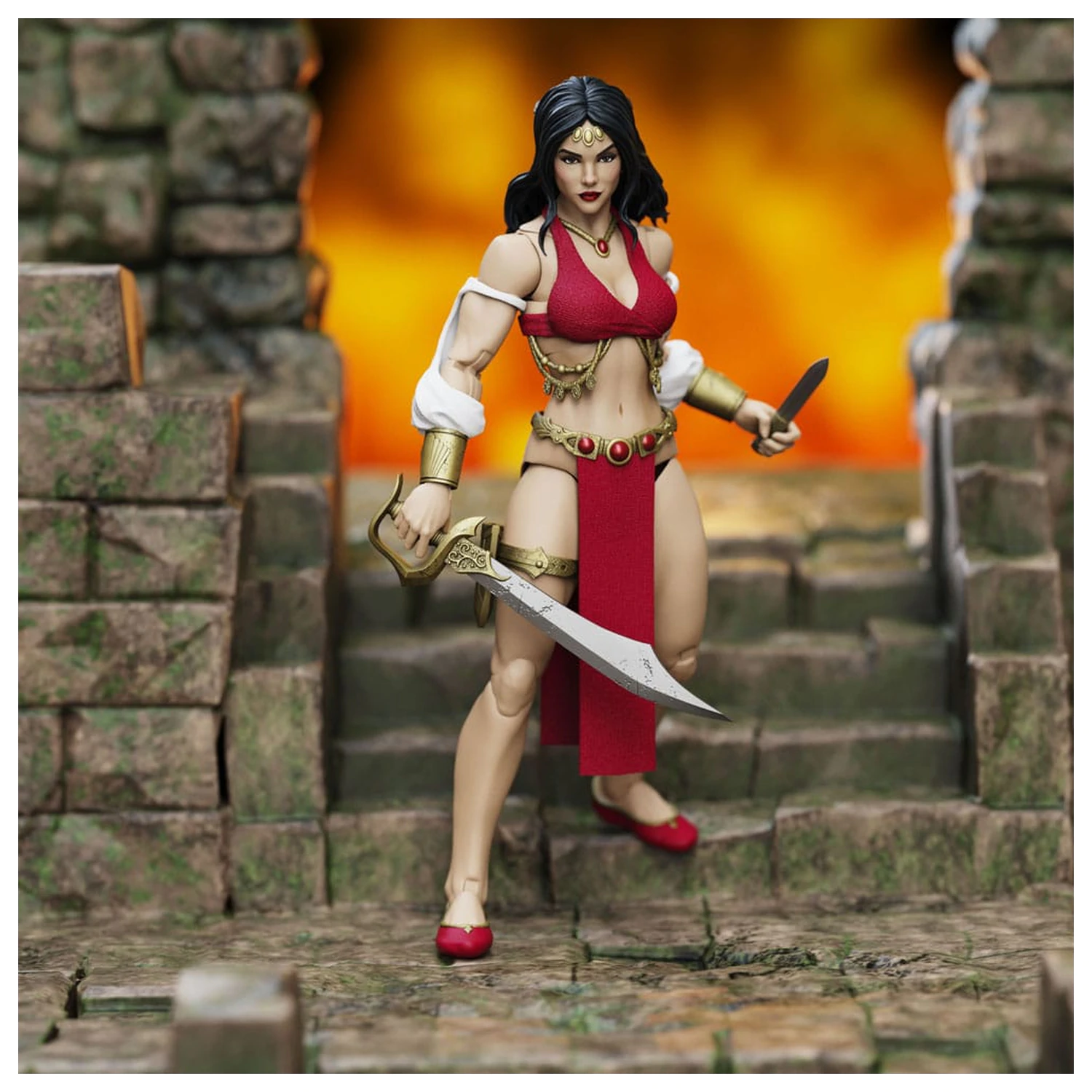 Conan the Barbarian Epic H.A.C.K.S. figurka akcji 1/12 Bêlit: Queen of the Black Coast zdjęcie produktu