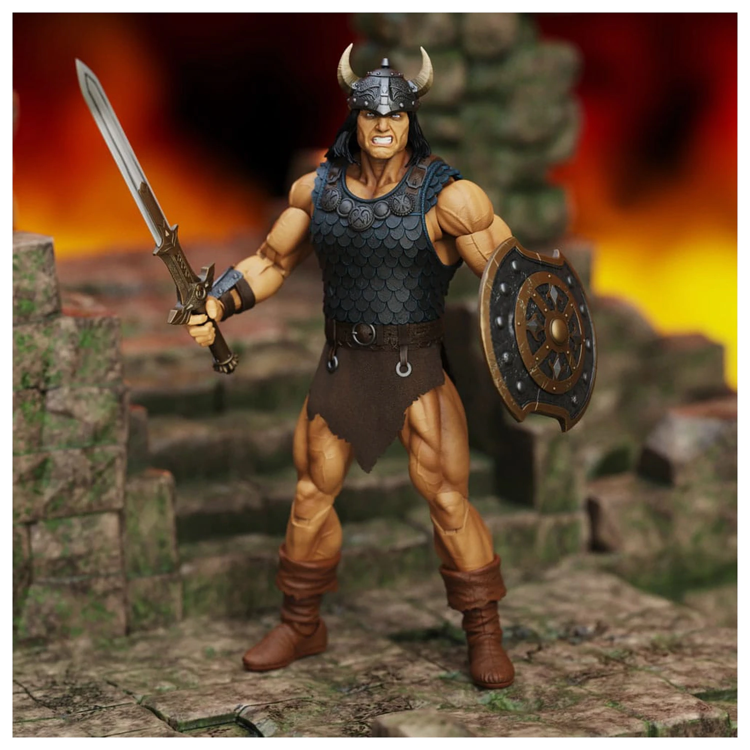 Conan the Barbarian Epic H.A.C.K.S. figurka akcji 1/12 Conan: Reaver of the Black Coast zdjęcie produktu