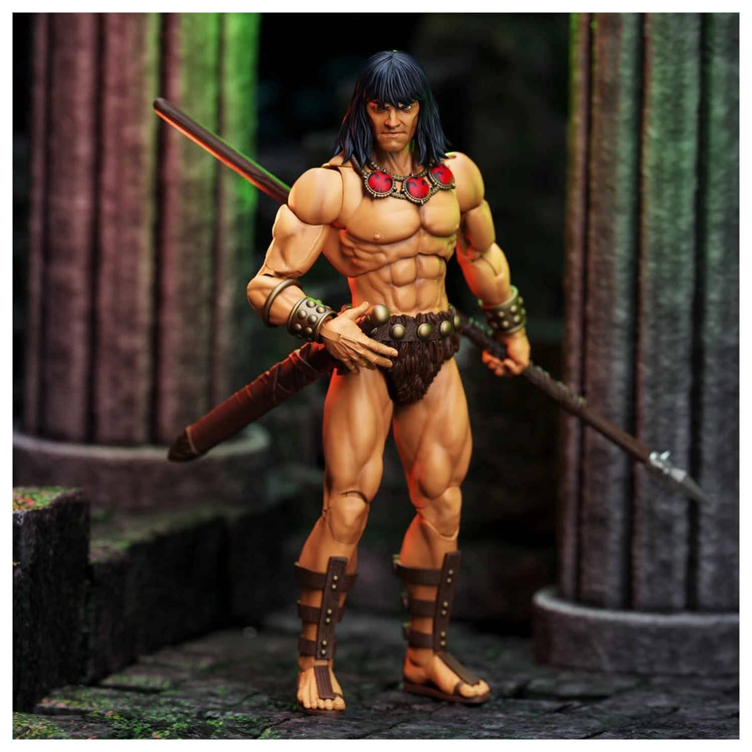 Conan the Barbarian Epic H.A.C.K.S. figurki akcji Zestaw Wieża Słonia: Young Conan i Yag Kosha zdjęcie produktu
