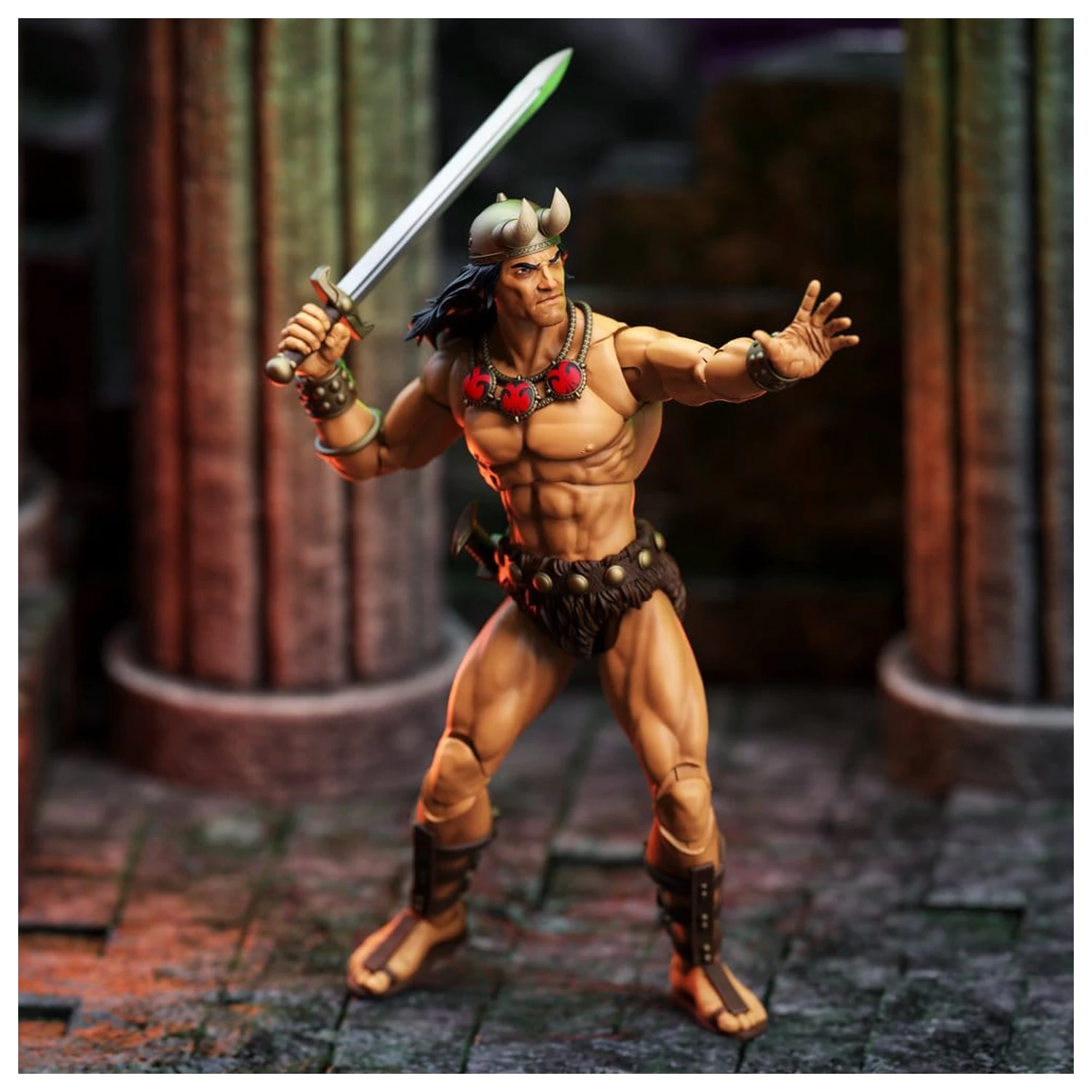 Conan the Barbarian Epic H.A.C.K.S. figurki akcji Zestaw Wieża Słonia: Young Conan i Yag Kosha zdjęcie produktu