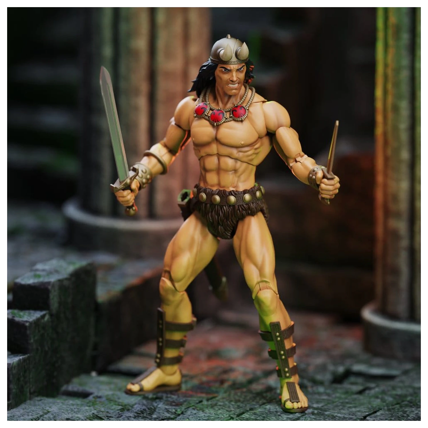 Conan the Barbarian Epic H.A.C.K.S. figurki akcji Zestaw Wieża Słonia: Young Conan i Yag Kosha zdjęcie produktu