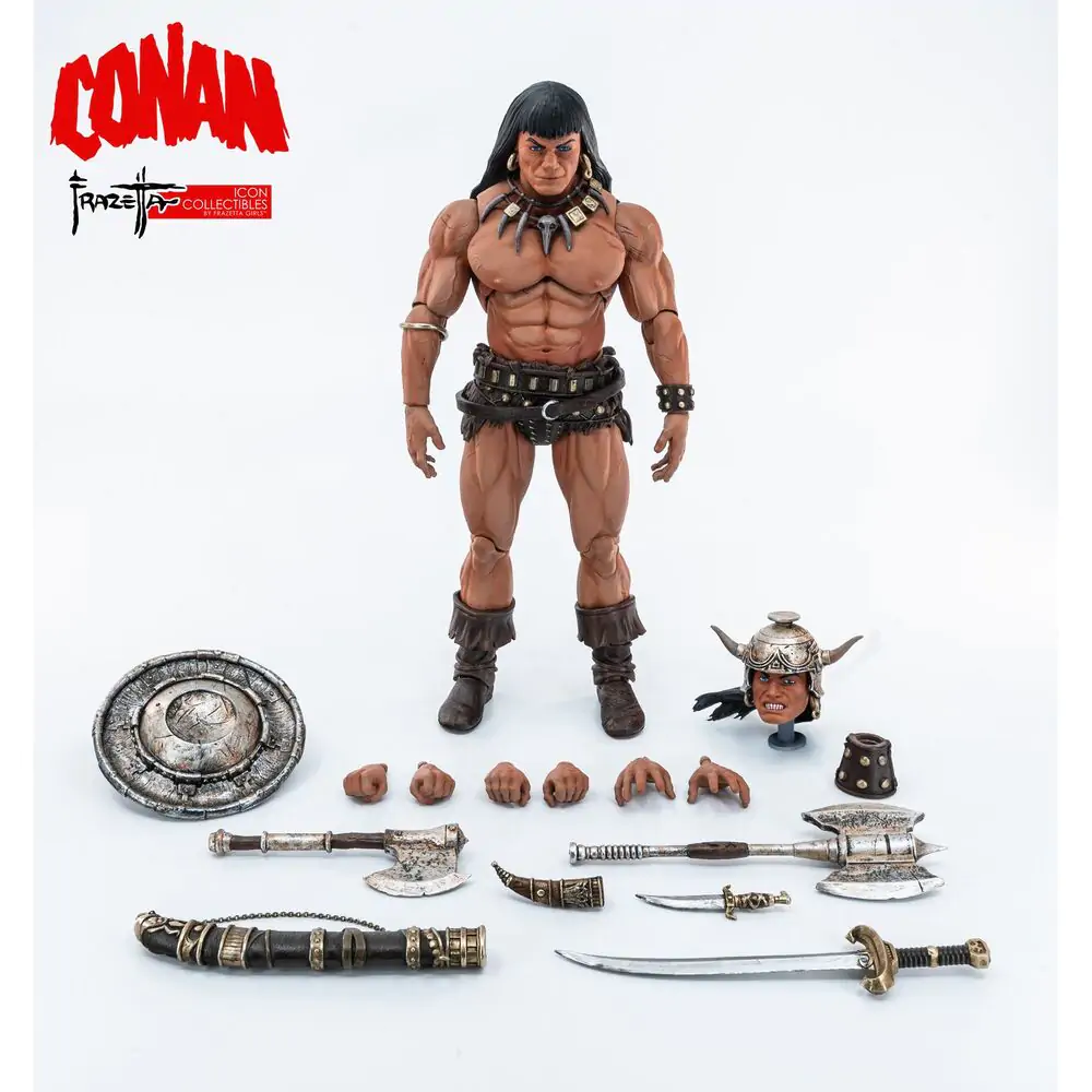 Conan Barbarzyńca Frazetta Icon figurka 17 cm zdjęcie produktu