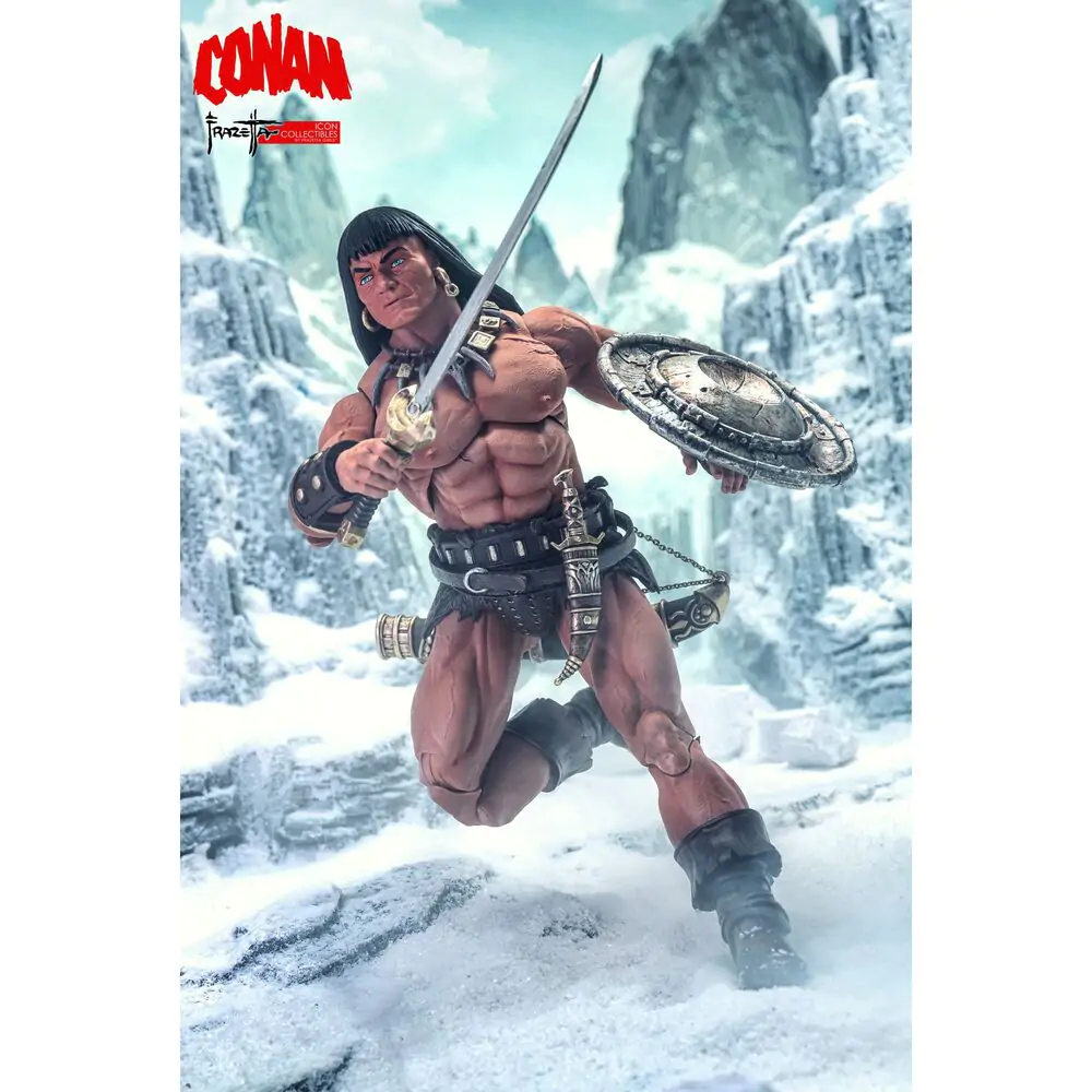 Conan Barbarzyńca Frazetta Icon figurka 17 cm zdjęcie produktu