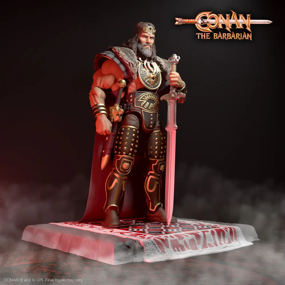 Conan Barbarzyńca Ultimates Figurka Akcji Król Conan 18 cm zdjęcie produktu