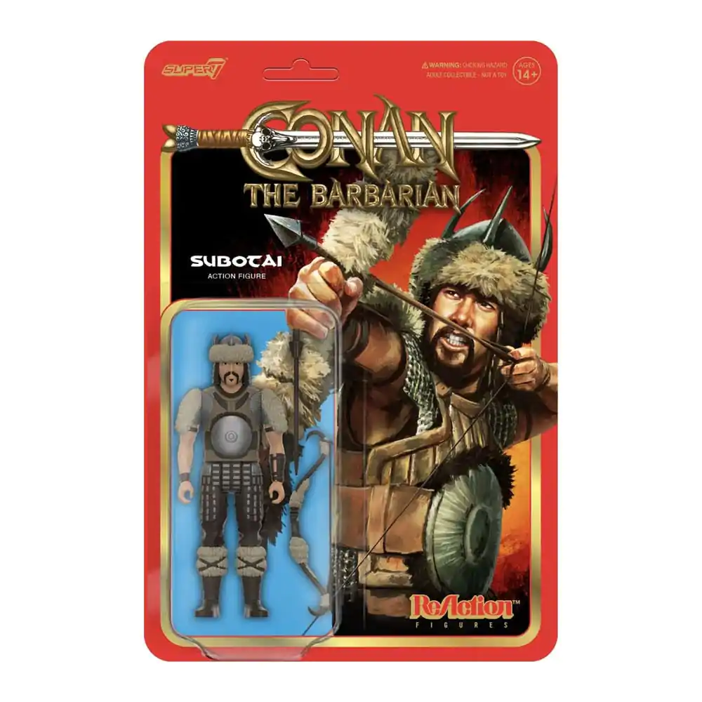 Conan Barbarzyńca ReAction Figurka Akcji Fala 01 Subotai 10 cm zdjęcie produktu