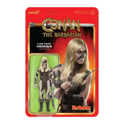 Conan The Barbarian ReAction Figurka Akcji Fala 02 Valeria (War Paint) 10 cm zdjęcie produktu