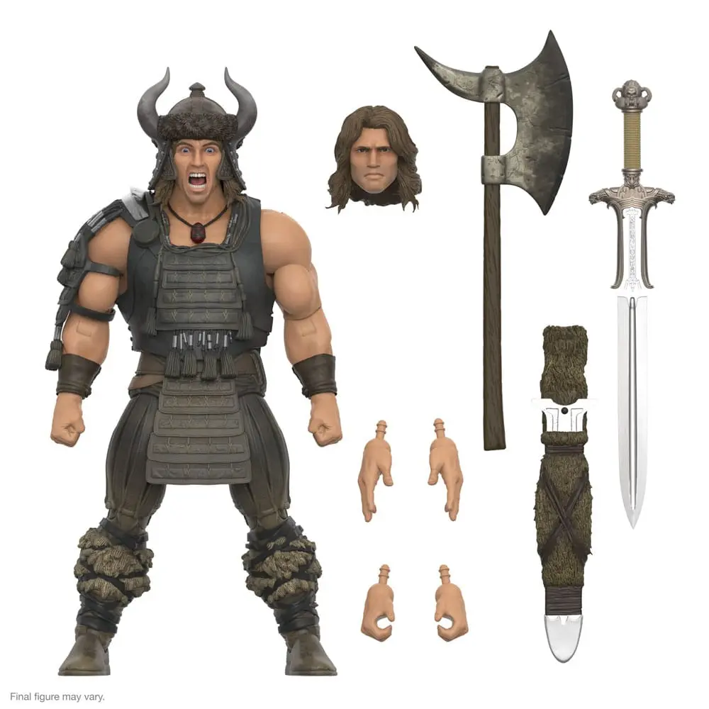 Conan Barbarzyńca Ultimates Figurka Akcji Conan (Battle of the Mounds) 18 cm zdjęcie produktu