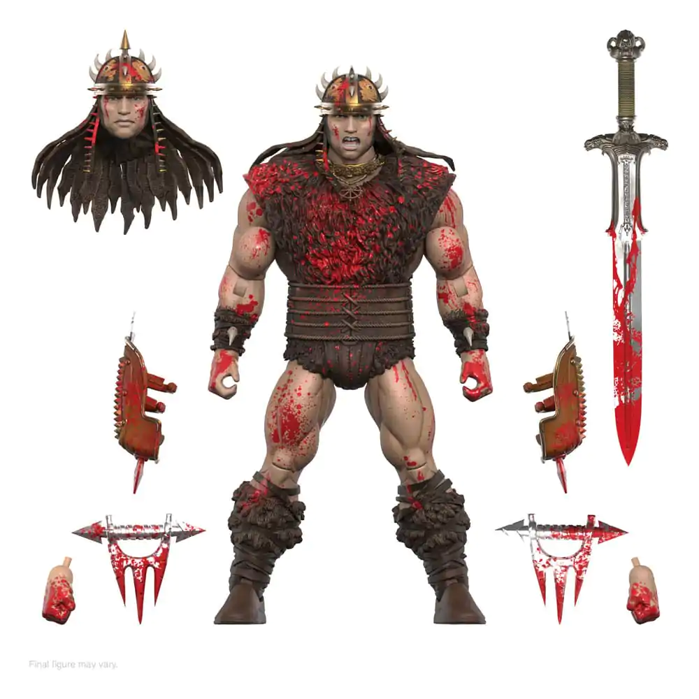 Conan the Barbarian Ultimates figurka akcji Conan Blood Soaked Pit Fighter 18 cm zdjęcie produktu