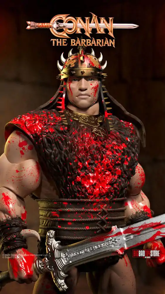 Conan the Barbarian Ultimates figurka akcji Conan Blood Soaked Pit Fighter 18 cm zdjęcie produktu