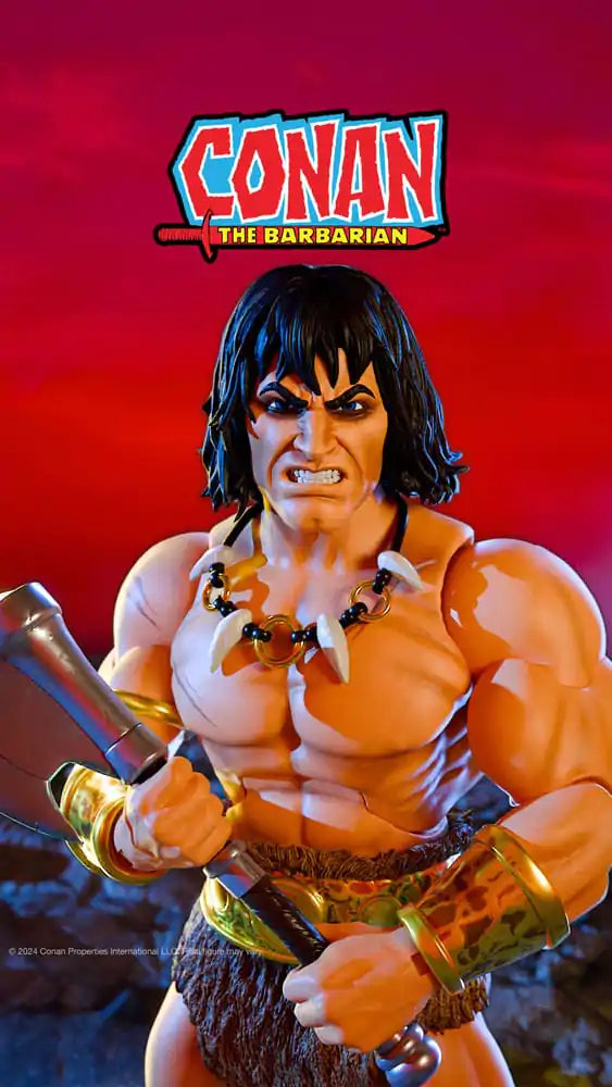 Conan Barbarzyńca Ultimates Figurka Akcji Conan Barbarzyńca 18 cm zdjęcie produktu