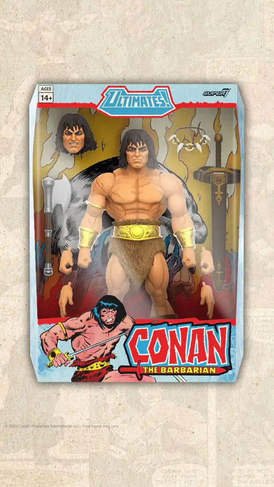 Conan Barbarzyńca Ultimates Figurka Akcji Conan Barbarzyńca 18 cm zdjęcie produktu