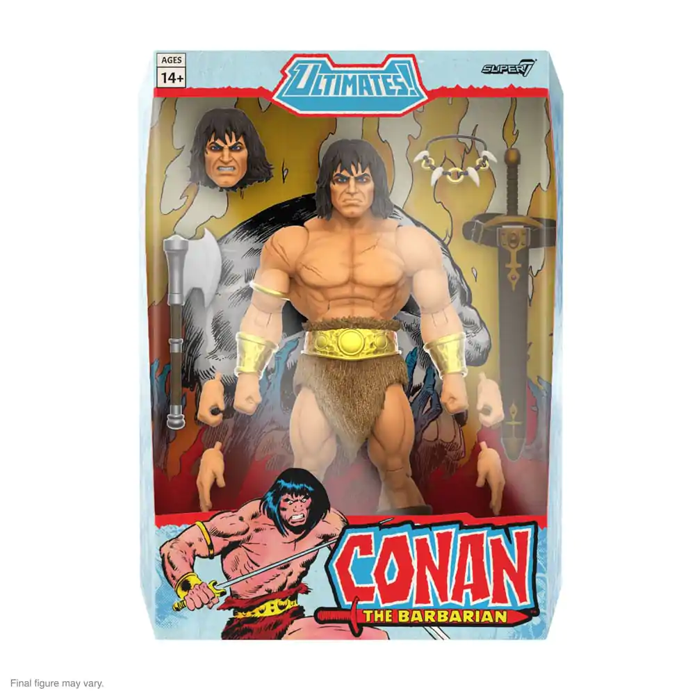 Conan Barbarzyńca Ultimates Figurka Akcji Conan Barbarzyńca 18 cm zdjęcie produktu