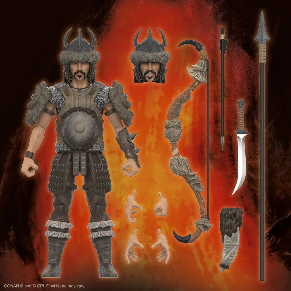 Conan Barbarzyńca Ultimates Figurka Akcji Subotai (Battle of the Mounds) 18 cm zdjęcie produktu