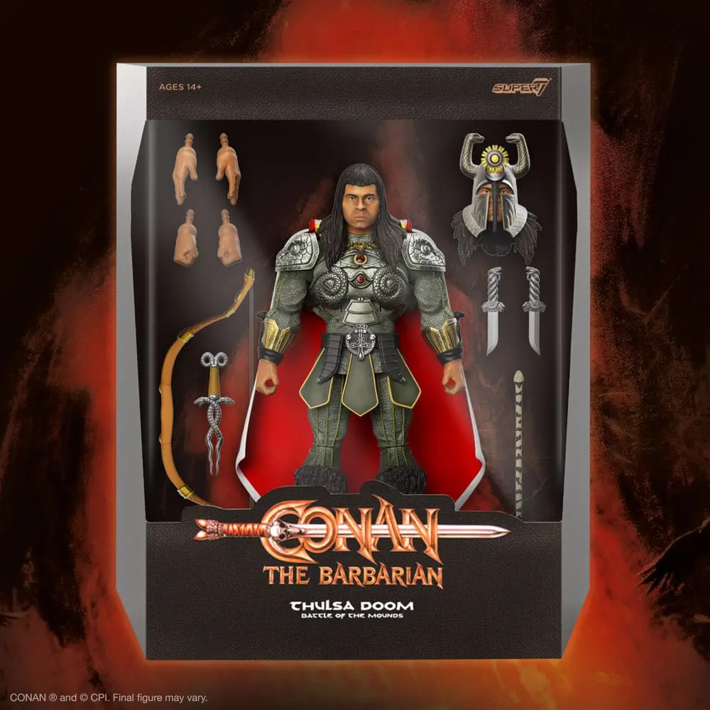 Conan Barbarzyńca Ultimates Figurka Akcji Thulsa Doom (Battle of the Mounds) 18 cm zdjęcie produktu