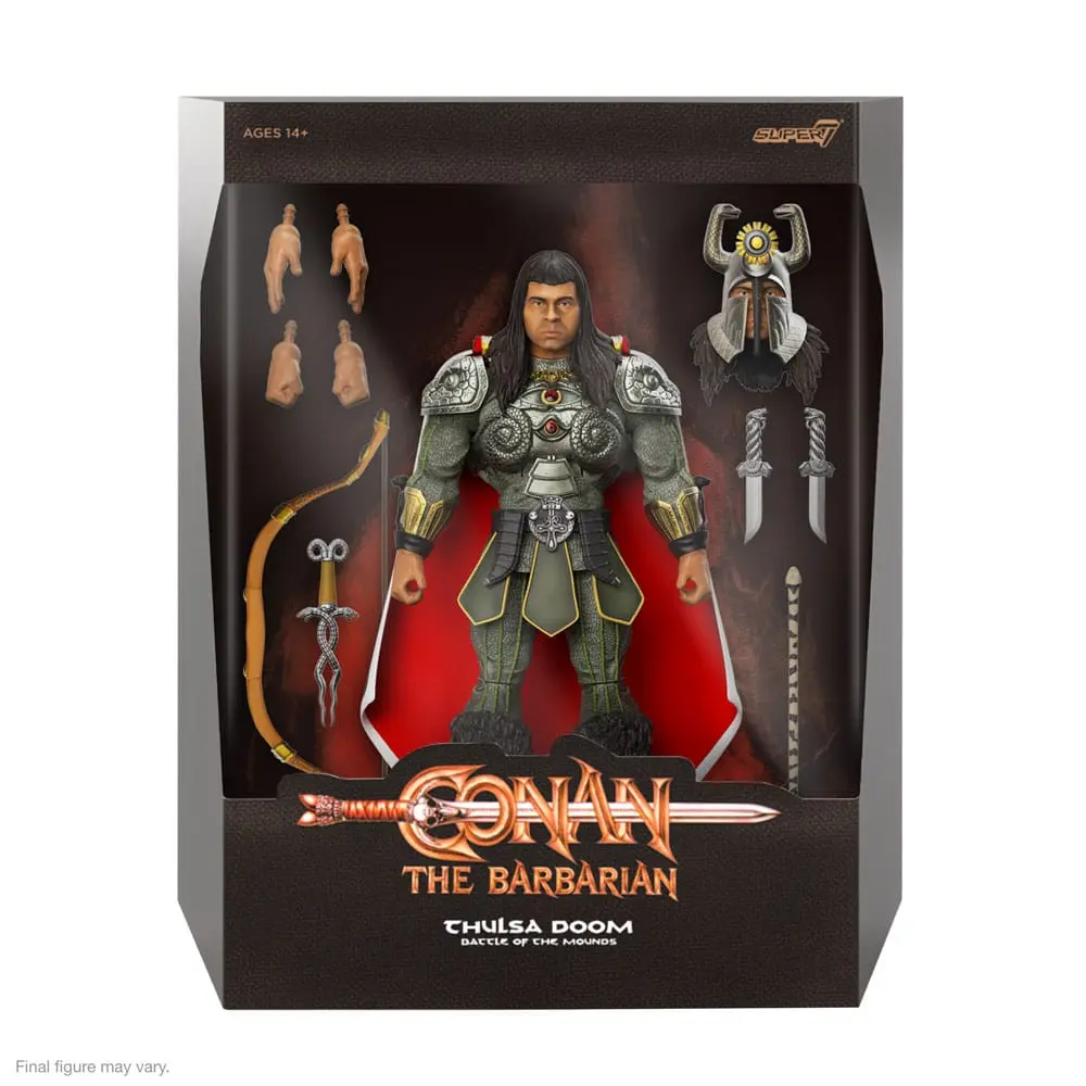 Conan Barbarzyńca Ultimates Figurka Akcji Thulsa Doom (Battle of the Mounds) 18 cm zdjęcie produktu