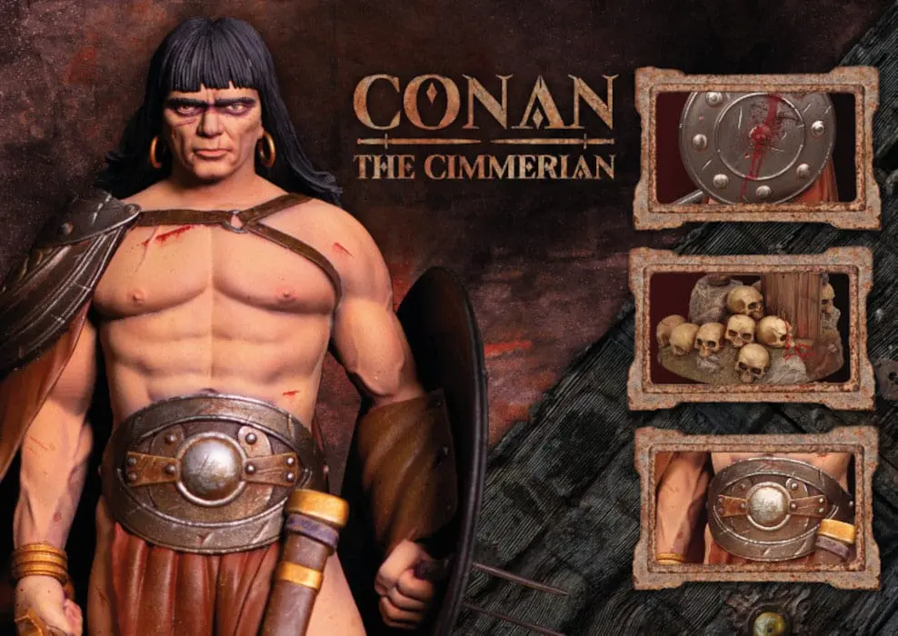 Conan The Cimmerier PVC Statuetka 1/10 Sanjulián 23 cm zdjęcie produktu