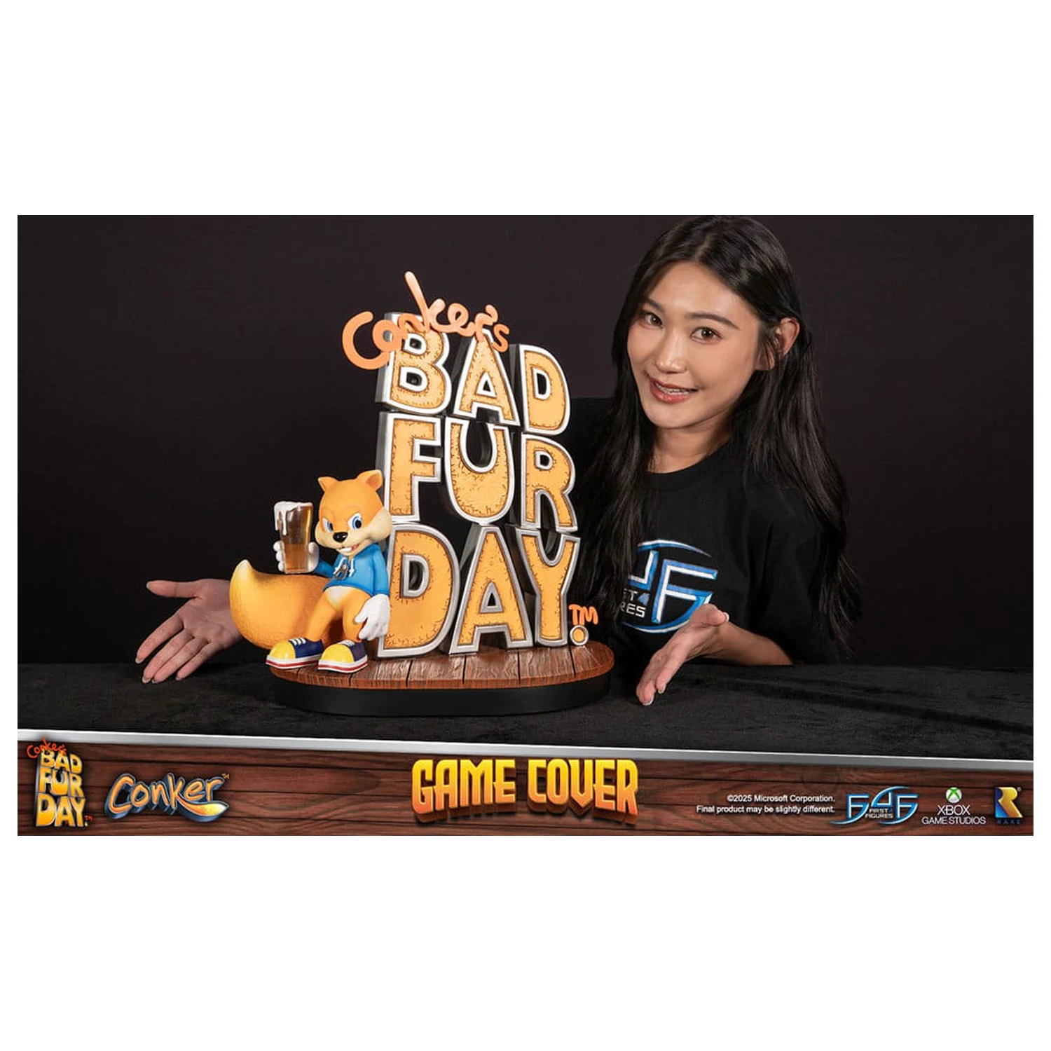 Conker's Bad Fur Day Statua Game Cover Exclusive Edition 45 cm zdjęcie produktu