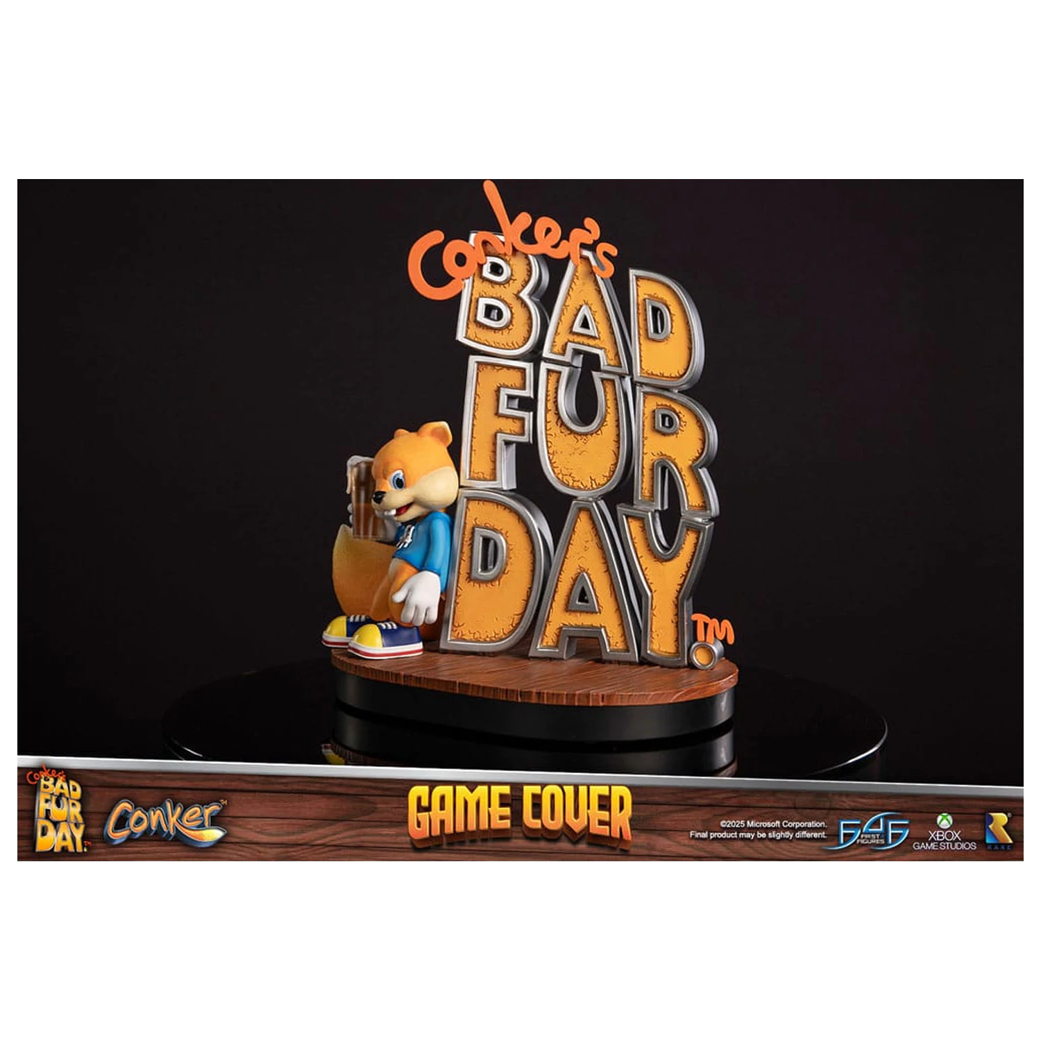 Conker's Bad Fur Day Statua Game Cover Exclusive Edition 45 cm zdjęcie produktu