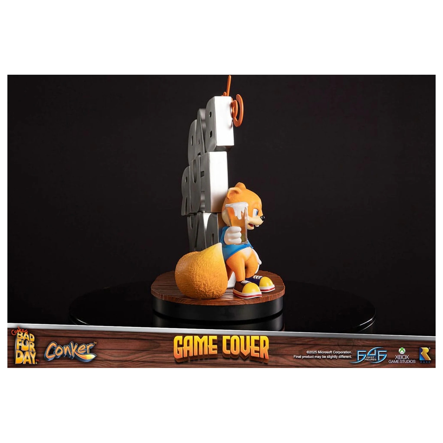 Conker's Bad Fur Day Statua Game Cover Exclusive Edition 45 cm zdjęcie produktu