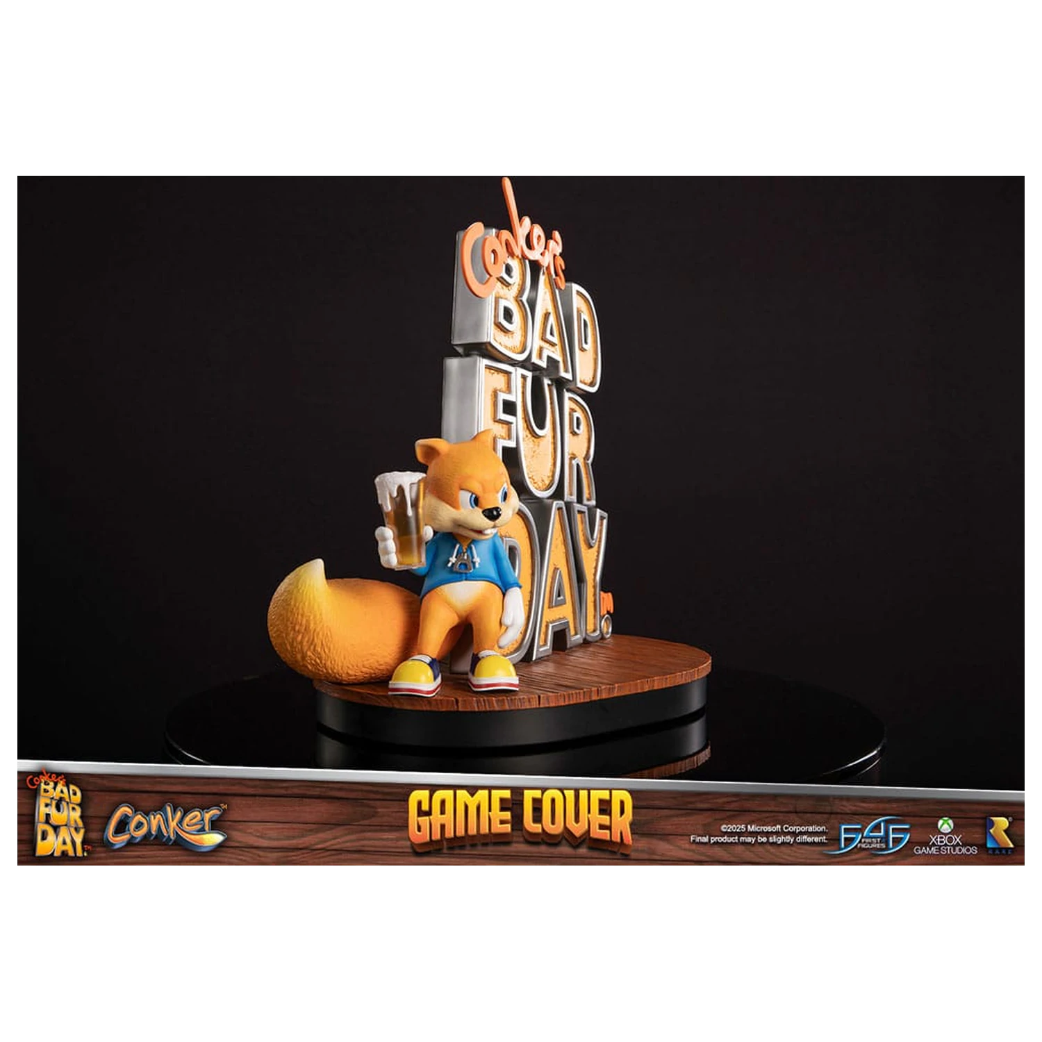 Conker's Bad Fur Day Statua Game Cover Exclusive Edition 45 cm zdjęcie produktu