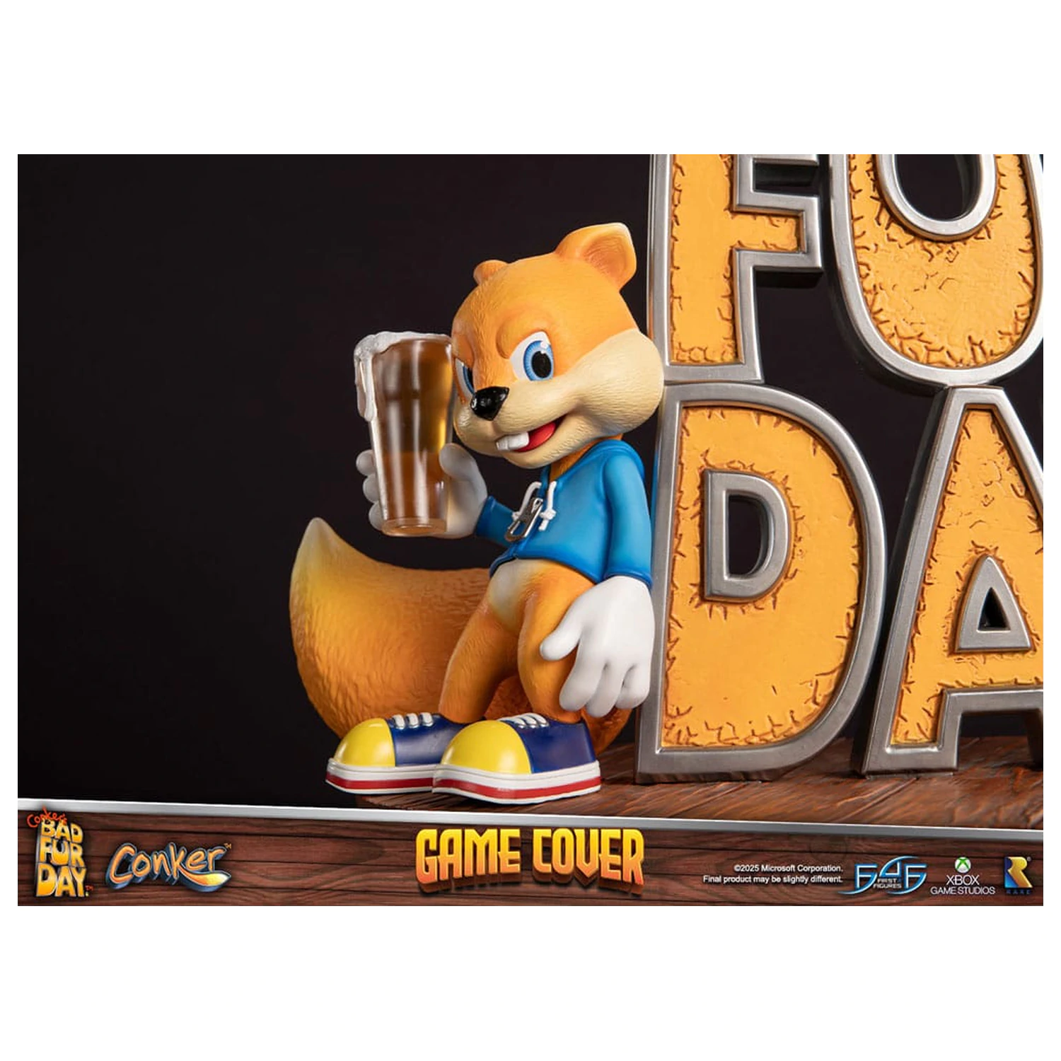 Conker's Bad Fur Day Statua Game Cover Exclusive Edition 45 cm zdjęcie produktu