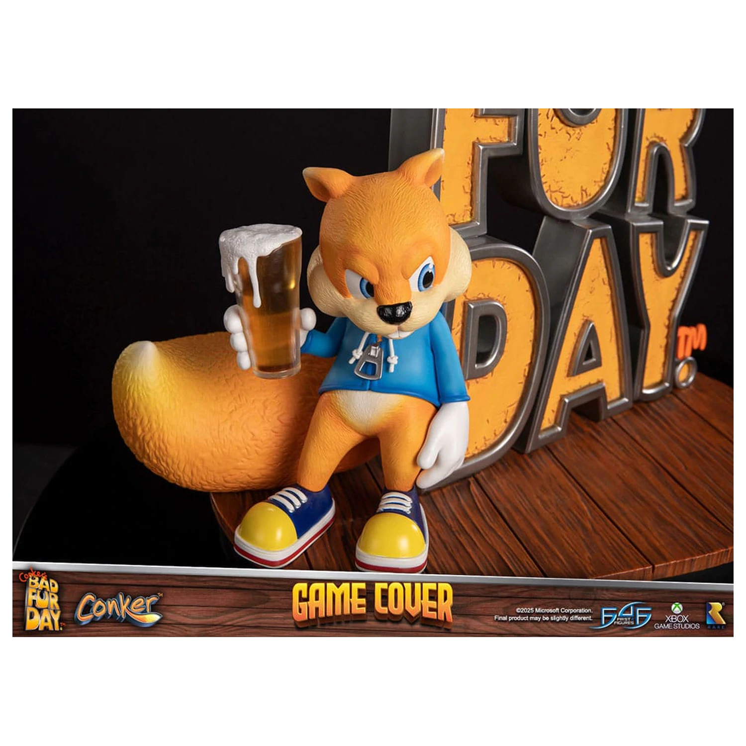 Conker's Bad Fur Day Statua Game Cover Exclusive Edition 45 cm zdjęcie produktu