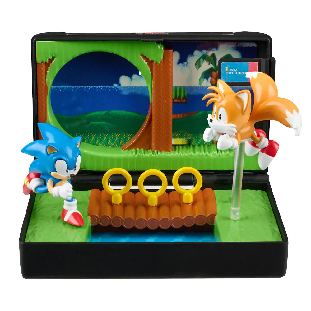 Console Heroes Sonic The Hedgehog 2 Mega Drive diorama zdjęcie produktu