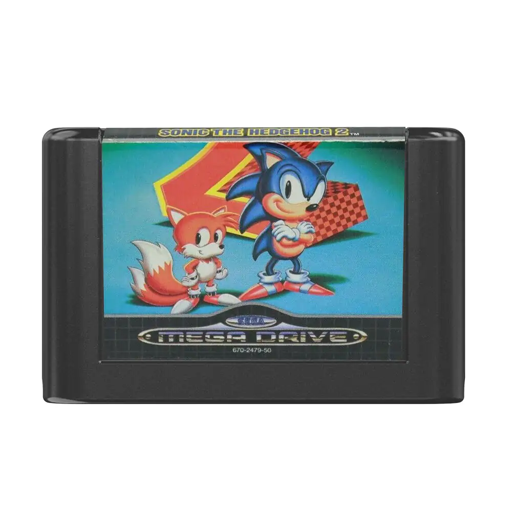 Console Heroes Sonic The Hedgehog 2 Mega Drive diorama zdjęcie produktu