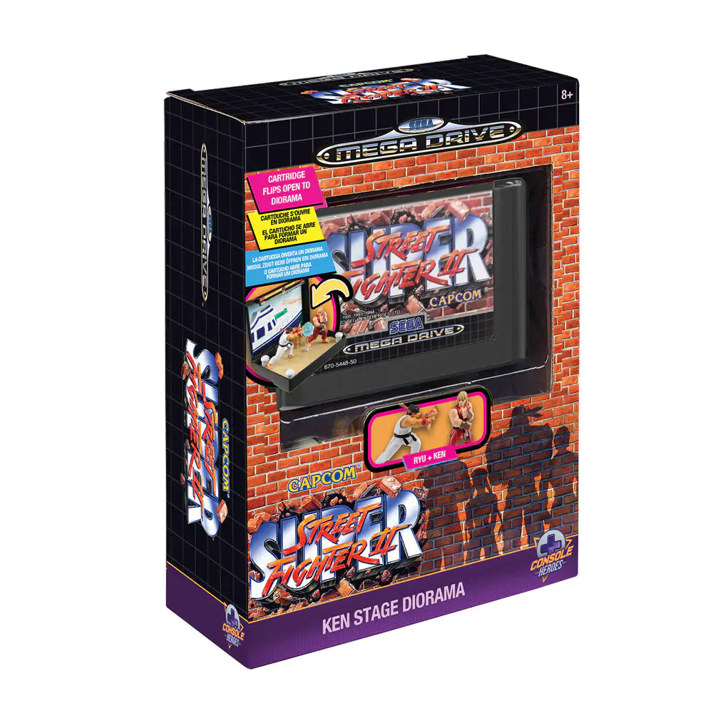 Diorama Console Heroes Street Figther Mega Drive zdjęcie produktu