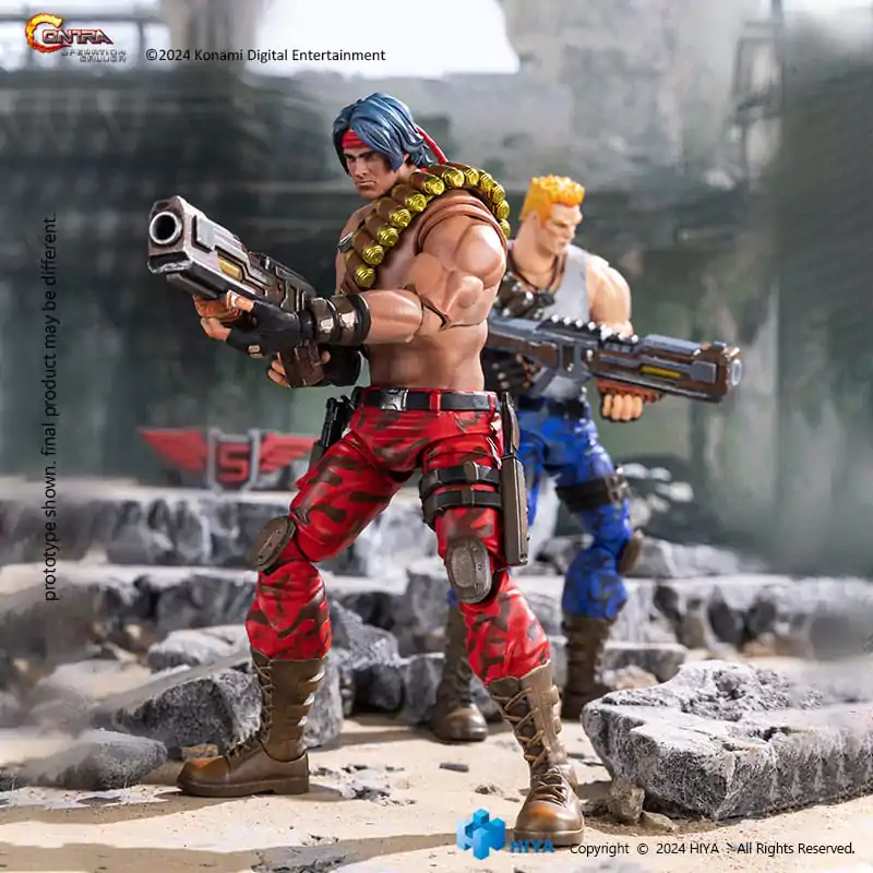 Contra: Operation Galuga Exquisite Podstawowa Figurka Akcji Lance Bean 16 cm zdjęcie produktu