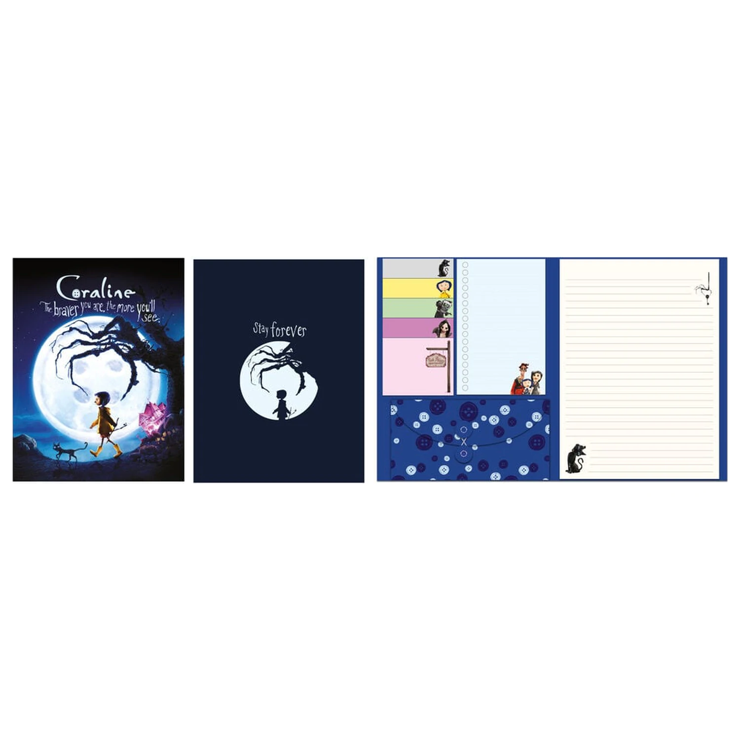 Coraline Other World zestaw notesów zdjęcie produktu