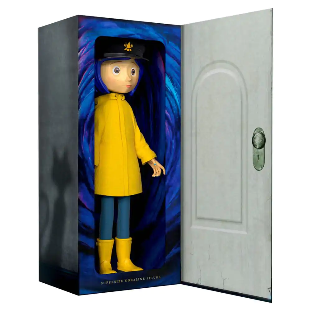 Coraline Supersize Winylowa Figurka Akcji Coraline z Kapeluszem (Button Eyes) 40 cm zdjęcie produktu