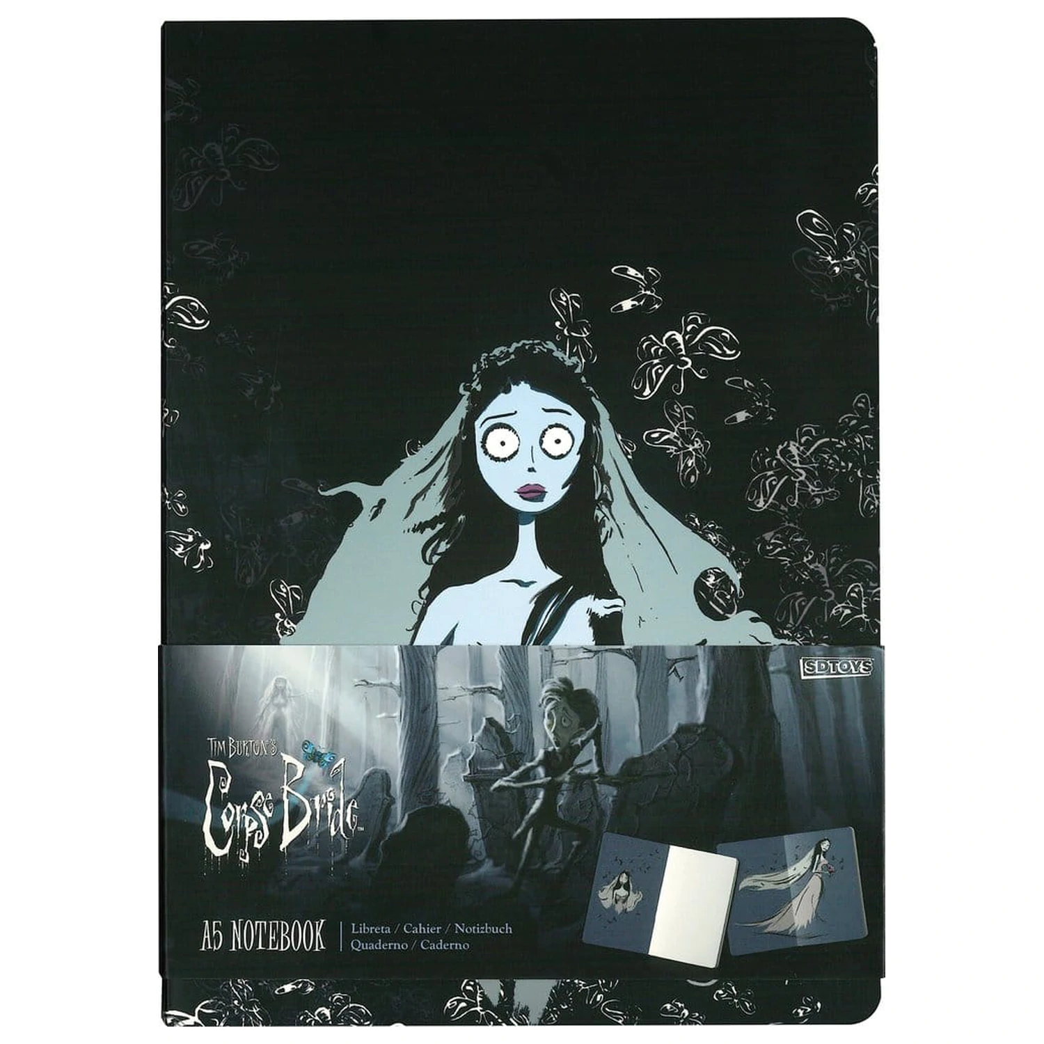 Corpse Bride Zeszyt w miękkiej oprawie Emily 21 cm zdjęcie produktu