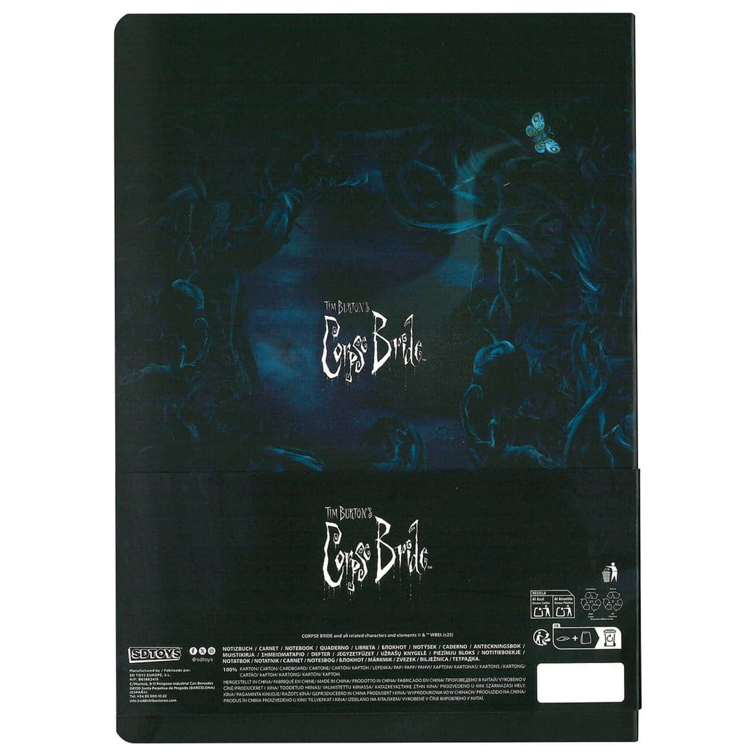Corpse Bride zeszyt miękka oprawa Movie Poster 21 cm zdjęcie produktu